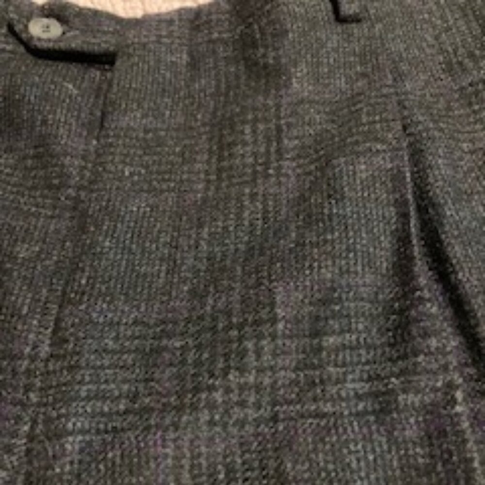 Vintage Men's BARRY BRICKEN Dress Slacks  Size 34x30  100% Wool